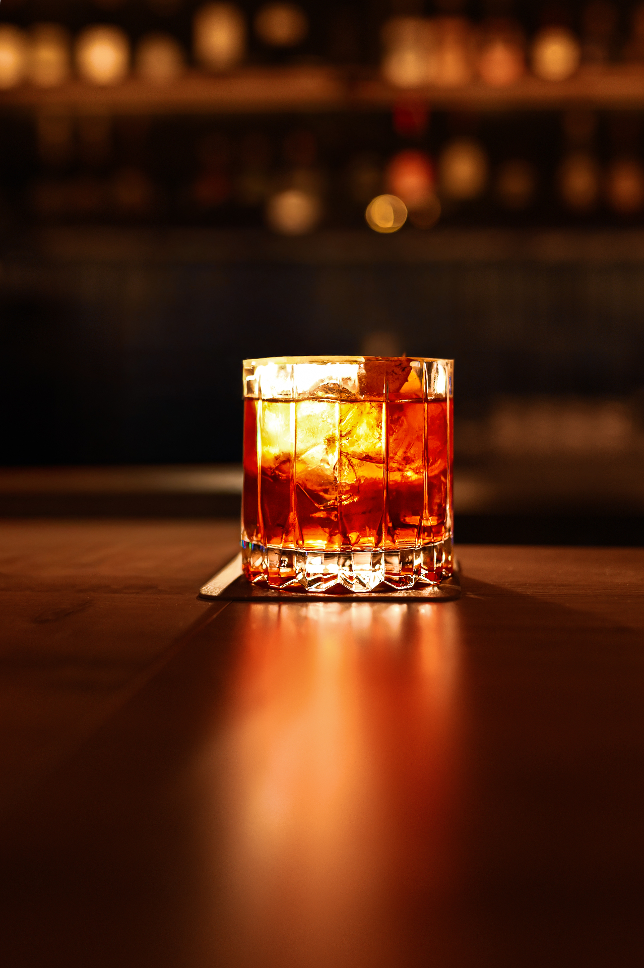 Old Fashioned on a Jimmy's coaster